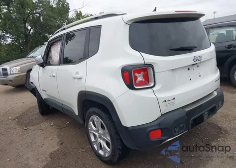 2016 Jeep Renegade Limited from USA, damaged, VIN ZACCJBDT5GPD14631
